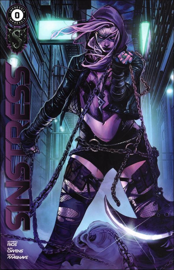Sinstress issue 0 Alex Owens Cover