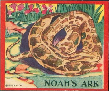 Noah's Ark (Base Set) card 15 Indian Python