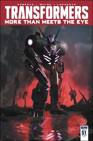 Transformers: More Than Meets the Eye (2012) issue 51-C Livio Ramondelli 1:10 Cover