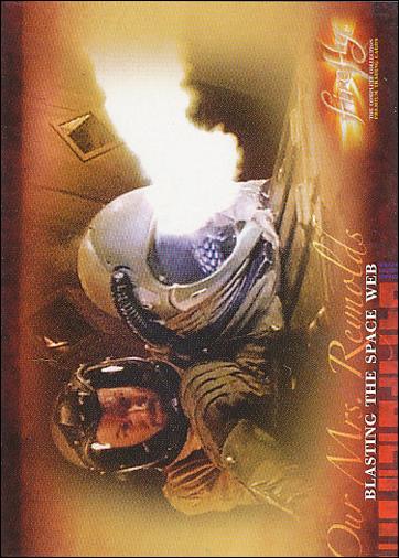 Firefly: Complete Collection (Base Set) card 30 Blasting the Space Web