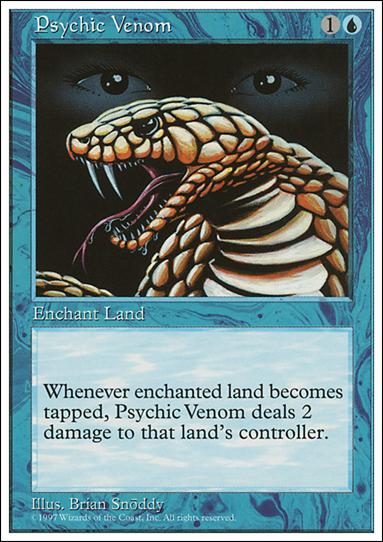 Magic the Gathering: 5th Edition (Base Set) card 113 Psychic Venom