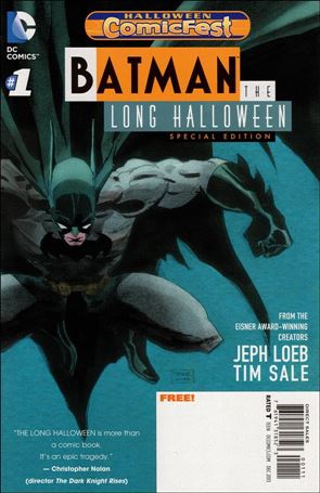 Batman: The Long Halloween issue 1-B Halloween ComicFest Edition