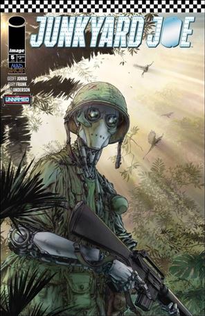 Junkyard Joe issue 5-C Oscar Jimenez Cover