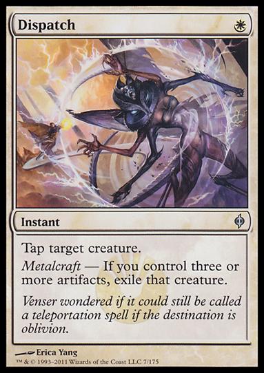 Magic the Gathering: New Phyrexia card 7 Dispatch