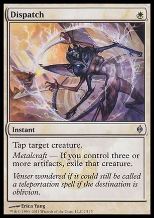 Magic the Gathering: New Phyrexia card 7 Dispatch