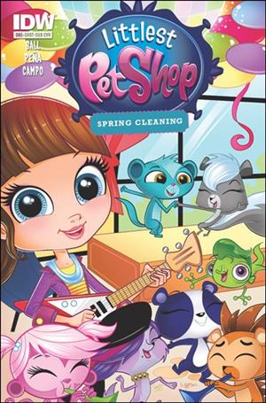 Littlest Pet Shop: Spring Cleaning! issue nn-B Subscription Cover