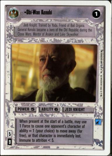 Star Wars: Premiere Unlimited (Base Set) card 189 Obi-Wan Kenobi