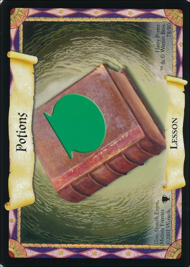 Harry Potter: Quidditch Cup (Base Set) card 78 Potions