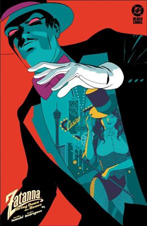 Zatanna: Bring Down the House issue 5-B Marcos Martín Cover