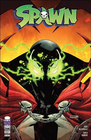 Spawn issue 331-B Carlo Barberi Cover