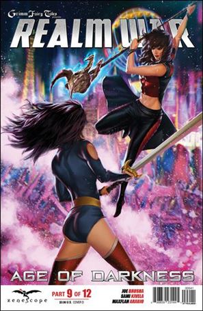 Grimm Fairy Tales Presents Realm War: Age of Darkness issue 9-D Jarreau Wimberly Cover