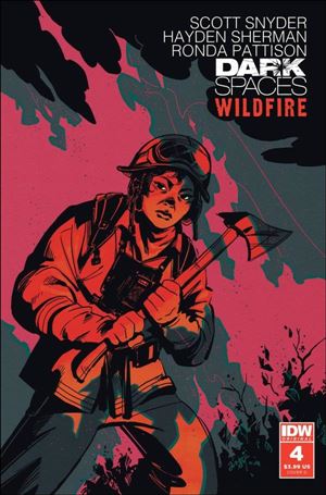 Dark Spaces: Wildfire issue 4-D Lisa Sterle Cover