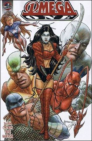 Omega One issue 1-B Alex Saviuk 1:20 Cover