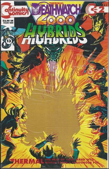 Hybrids Deathwatch 2000 issue 2 Thermal Cover Polybagged with Trading Card