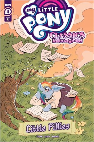 My Little Pony Classics Reimagined: Little Fillies issue 4-C Rose Bousamra Cover