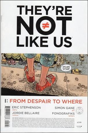 They're Not Like Us issue 1-C Retailer Display Cover (2nd Printing)
