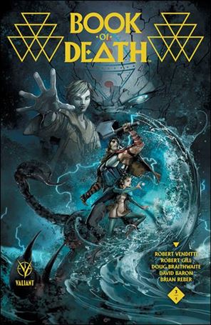 Book of Death issue 3-B Clayton Crain Cover
