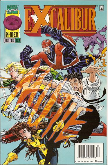 Excalibur (1988) issue 102-B Newsstand Edition / Price Variant