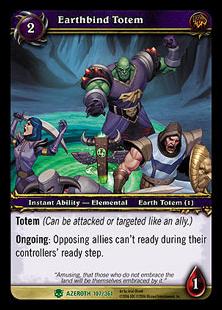 World of Warcraft: Heroes of Azeroth (Base Set) card 107 Earthbind Totem