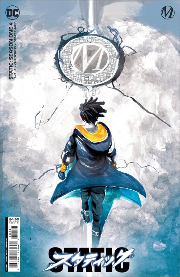 Static: Season One issue 4-B Nikolas Draper-Ivey Cardstock Cover