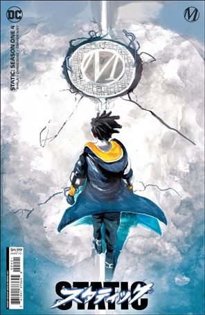 Static: Season One issue 4-B Nikolas Draper-Ivey Cardstock Cover