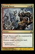 Magic the Gathering: Guildpact (Base Set) card 139 Wreak Havoc