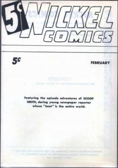Nickel Comics (1940) issue nn Ashcan