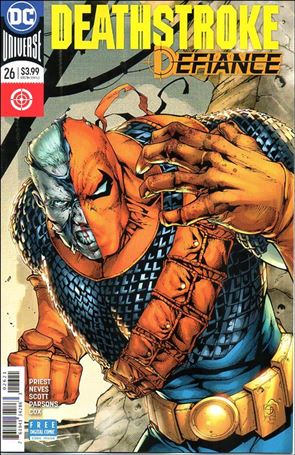 Deathstroke (2016) issue 26-B Shane Davis Cover