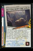 X-Files: The Truth Is Out There (Base Set) card XF97-0223v2 Shutting Down The X-Files