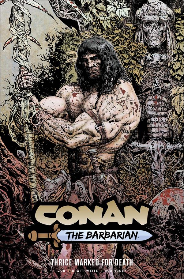 Conan the Barbarian (2024) issue 2-C Thrice Marked for Death (Liam Sharp DM Cover)