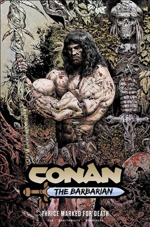 Conan the Barbarian (2024) issue 2-C Thrice Marked for Death (Liam Sharp DM Cover)