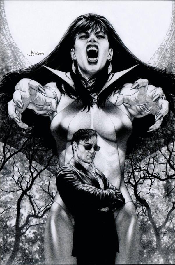 Vampirella / Dracula: Rage issue 2-L Jay Anacleto 1:25 Virgin Line Art Cover