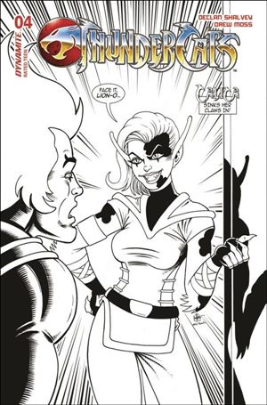 Thundercats (2024) issue 4-ZB Ken Haeser Homage 1:10 Line Art Cover