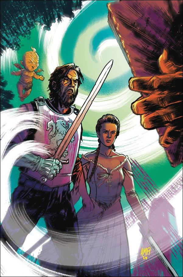 Army of Darkness Forever issue 12-F Tony Fleecs Virgin 1:15 Cardstock Cover