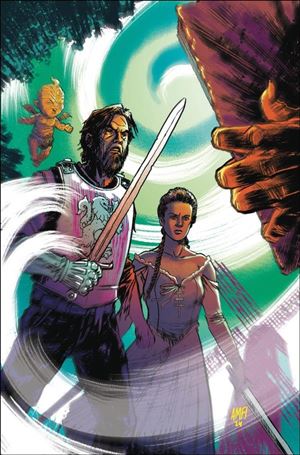 Army of Darkness Forever issue 12-F Tony Fleecs Virgin 1:15 Cardstock Cover