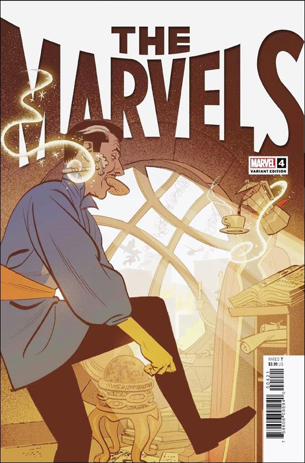 Marvels (2021) issue 4-B Greg Smallwood 1:25 Cover