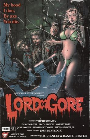 Lord of Gore issue 2 Daniel Leister Cover