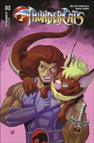 Thundercats (2024) issue 3-W Drew Moss Snarf Original Cover
