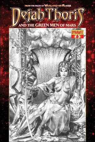 Dejah Thoris and the Green Men of Mars issue 6-E Jay Anacleto Subscription Cover