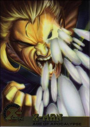 1996 Fleer Ultra X-Men All Chromium (Base Set) card 42 X-Man