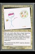 Magic the Gathering: Unglued (Base Set) card 8 Look at Me, I'm the DCI