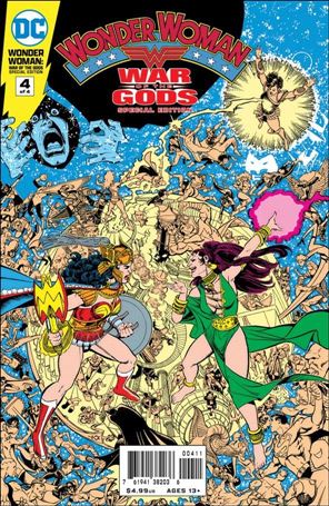 War of the Gods issue 4-C Special Edition Facsimile Cover