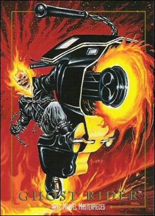 1992 Marvel Masterpieces (Base Set) card 37 Ghost Rider