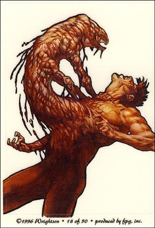 Bernie Wrightson Stickers (Base Set) card 18
