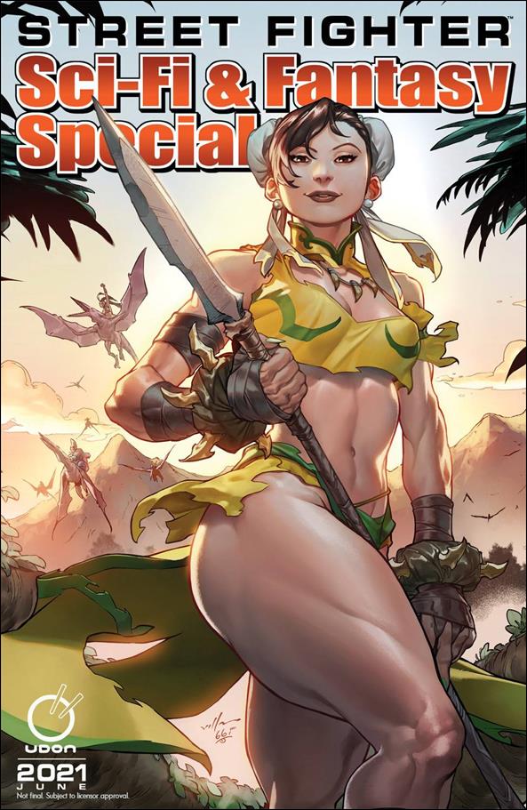 Street Fighter 2021 Sci-Fi & Fantasy Special issue 1 C.F. Villa Cover