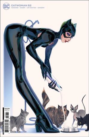 Catwoman (2018) issue 52-C Sweeney Boo Cardstock Cover