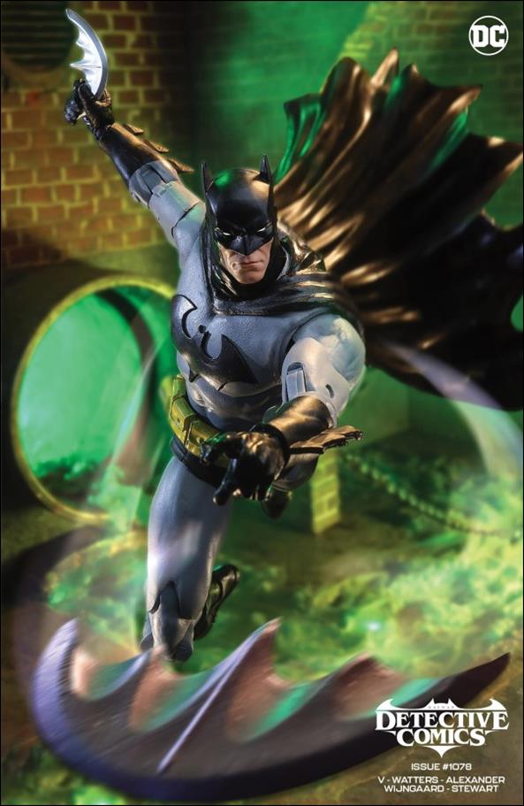 Detective Comics (1937) issue 1078-D Batman McFarlane Action Figure Cardstock Cover