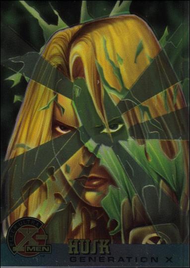1996 Fleer Ultra X-Men All Chromium (Base Set) card 31 Husk