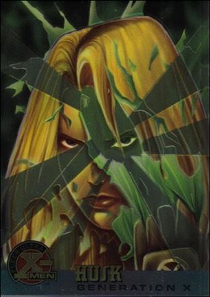 1996 Fleer Ultra X-Men All Chromium (Base Set) card 31 Husk