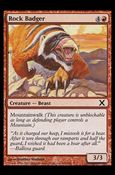 Magic the Gathering: 10th Edition (Base Set) card 226 Rock Badger